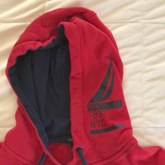 Red Nautica sweater - Picture 3 of 4